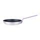 Hygiplas Aluminium Non-Stick Teflon Platinum Plus Frying Pan with Purple Handle 24cm