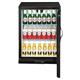Polar G-Series 900mm Single Solid Door Back Bar Cooler in Black 138Ltr