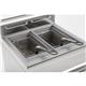 Lincat Twin Tank Twin Basket Free Standing Natural Gas Fryer J10