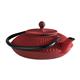 APS Asia Teapot Red 195 x 180mm