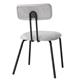 Bolero Fairfield Chairs Black and Grey Mix (2 Pack)