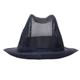 Trilby Hat with Snood Navy Blue M