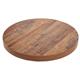 Bolero Pre-Drilled Round Table Top Urban Dark 600mm