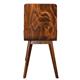 Fameg Wooden Flow Bentwood Walnut Side Chairs (2 pack)