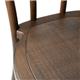 Bolero Soho Bentwood Style Resin Chairs Walnut (4 Pack)