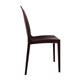 Bolero PP Rattan Bistro Side Chairs Brown (4 Pack)