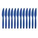 Olympia Kristallon Polypropylene Knives Blue (12 pack)