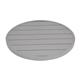 Bolero Aluminium Round Table Top Light Grey 580mm