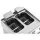 Buffalo 600 Series Twin Tank Electric Fryer 2 x 8Ltr