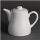 Olympia Whiteware Teapots 483ml (4 pack)