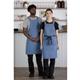 Southside Denim Bib Apron Light Blue
