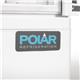Polar C-Series Energy Efficient Curved Door Display Fridge White 86Ltr