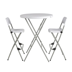 Bolero Folding High Stools (2 Pack)