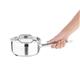 CaterBase Stainless Steel Saucepan With Lid 14cm