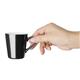Olympia Cafe Flat White Cup Black - 170ml (12 Pack)