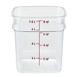 Cambro 7.6Ltr FreshPro Camsquare Food Storage Container