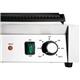 CaterBase Single Cast Iron Plate Contact Grill (Ribbed/Flat) - 1.8kW