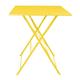 Bolero Perth Mellow Yellow Pavement Style Square Table 600mm