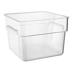 Hygiplas Polycarbonate Square Storage Container 10Ltr