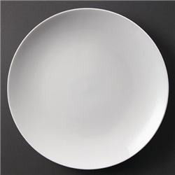 Olympia Whiteware Coupe Plates 310mm (6 pack)