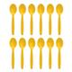 Olympia Kristallon Polypropylene Spoons Yellow (12 pack)