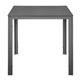 Bolero Valletta Grey Slatted Outdoor Table 780mm
