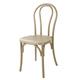 Bolero Soho Bentwood Style Resin Chairs Natural (4 Pack)
