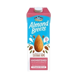 Almond Breeze Unsweetened Drink (8x1Ltr)