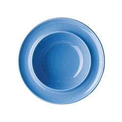 Olympia Heritage Raised Rim Bowls Blue 205mm (4 Pack)