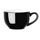 Olympia Cafe Cappuccino Cups Black 340ml (12 Pack)