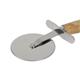 Kitchen Craft Italian Wood Handled Pizza Wheel 2.5"