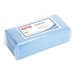 Jantex Non-Woven Cloths Blue (50 Pack)