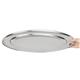 Olympia Stainless Steel Oval Serving Tray 605mm