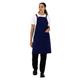 Southside Cotton Canvas Bib Apron Navy