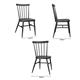 Bolero Windsor Aluminium Black Chairs (4 pack)