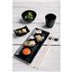 Olympia Kristallon Fusion Melamine Rice Bowls Black 120mm (6 Pack)