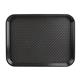 Olympia Kristallon Polypropylene Fast Food Tray Black Large 450mm