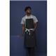 Southside Bib Apron Denim Black