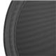 Olympia Kristallon Fibreglass Round Non-Slip Tray Black 406mm