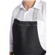 Southside Bib Apron Denim Black