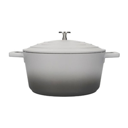 MasterClass Casserole Dish 4000ml Grey Ombre