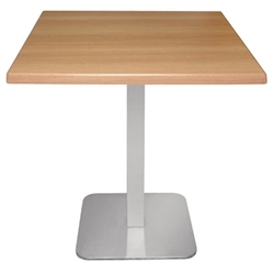 Bolero Square Stainless Steel Table Base