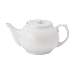 Utopia Pure White Teapots 430ml (12 pack)