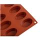 Pavoni Formaflex Silicone Oval Mould 16 Cup