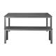 Bolero Valletta Grey Slatted Benches (2 Pack)