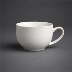 Olympia Cafe Cappuccino Cup White 340ml 11.5fl oz (12 Pack)