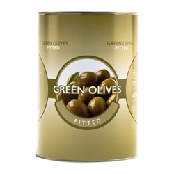 Caterers Pride Green Pitted Olives 4.25kg