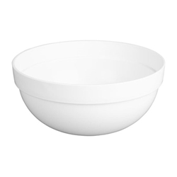 CaterBase Polypropylene White Mixing Bowl 3Ltr