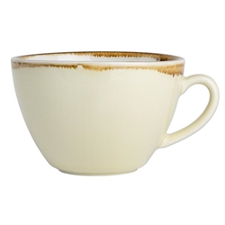 Olympia Kiln Cappuccino Cup Sandstone 340ml (6 Pack)