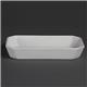 Olympia Whiteware Rectangular Hors d'Oeuvre Dishes 235x 122mm (6 pack)